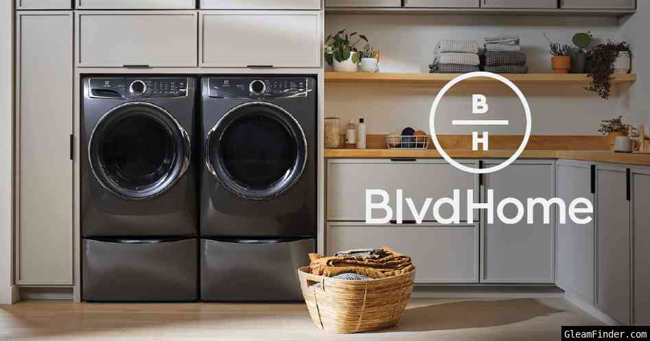 Win a Electrolux Washer and Dryer with Pedestals + $1,000 BlvdHome Shopping Spree