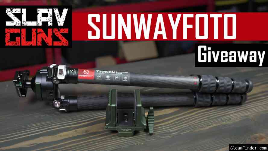 Sunwayfoto Shooting Tripod Slav Guns Giveaway!
