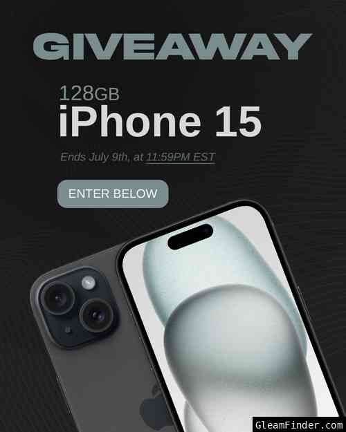 iPhone 15 Giveaway
