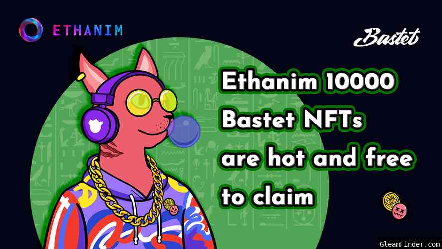 Ethanim Network 10K Bastet NFTs Giveaway