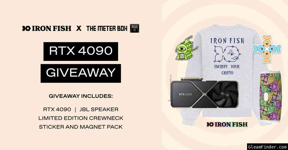 RTX 4090 Giveaway By IronFish