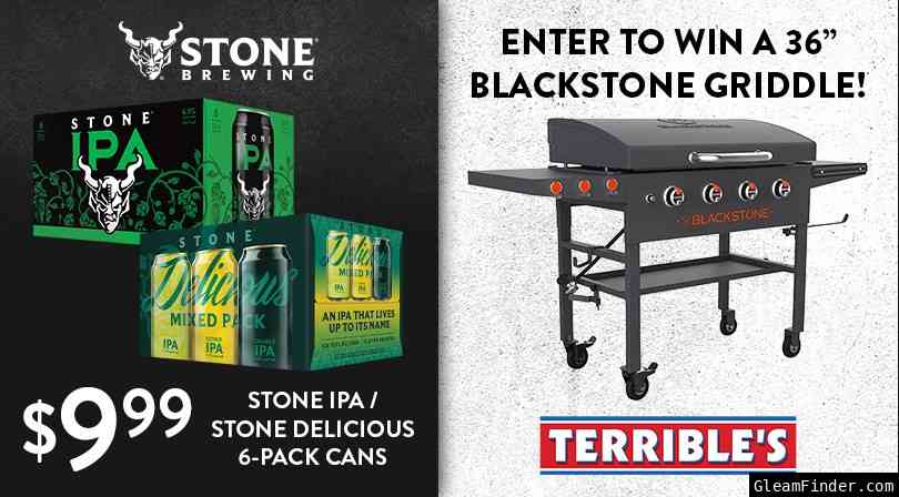Win a Blackstone Griddle with Hood!!