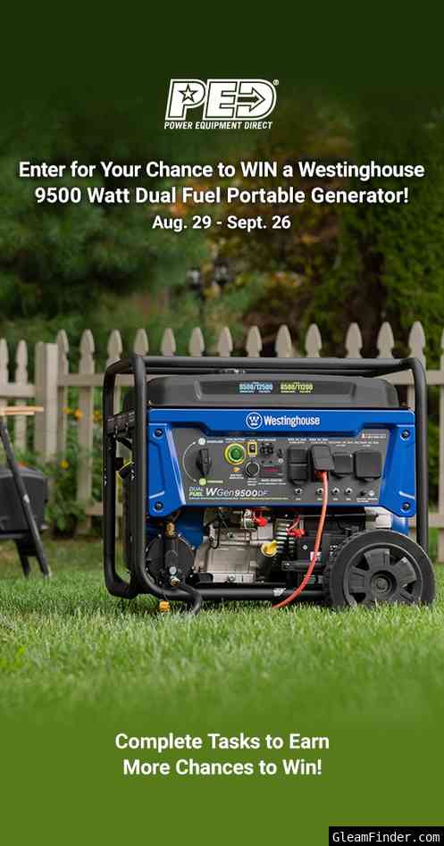 Powered for Anything - Westinghouse Generator Giveaway