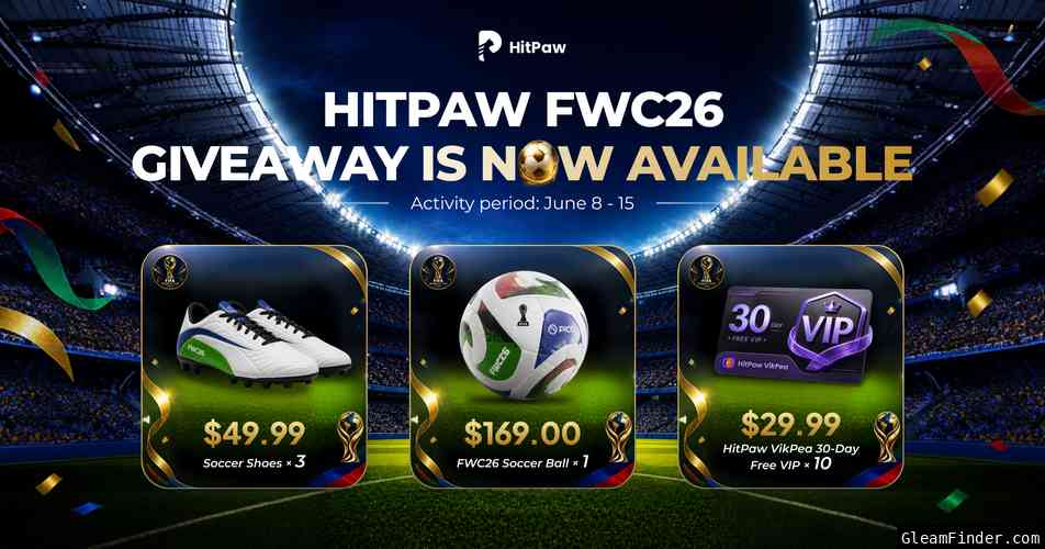 HitPaw FWC26 Giveaway