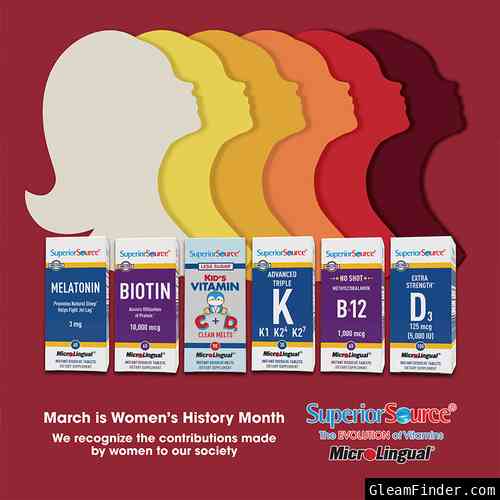 Superior Source Honoring Women’s History Month Naturally Giveaway