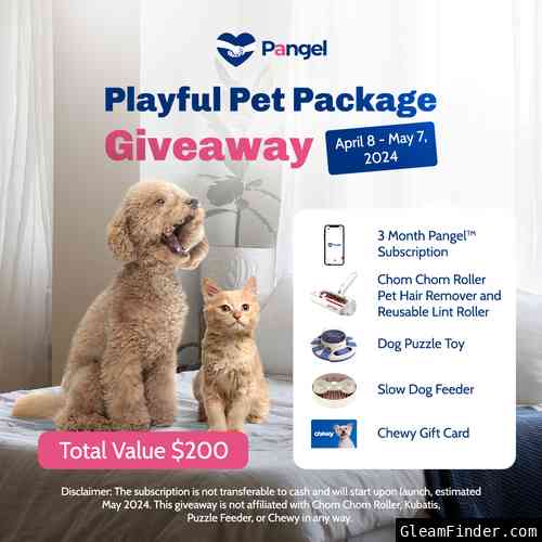 Pangel™ Playful Pet Package Giveaway