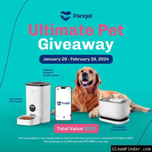 Pangel™ Ultimate Pet Giveaway