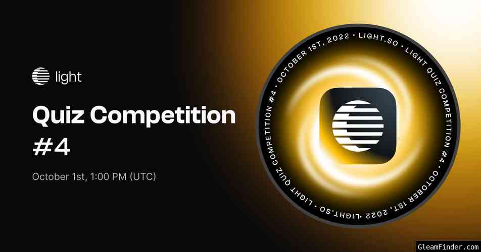 Light Quiz Competition #4