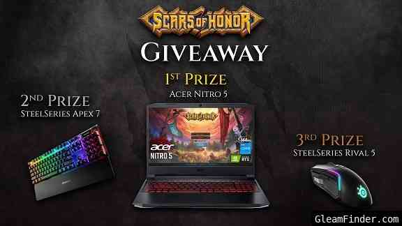 Scars of Honor Giveaway