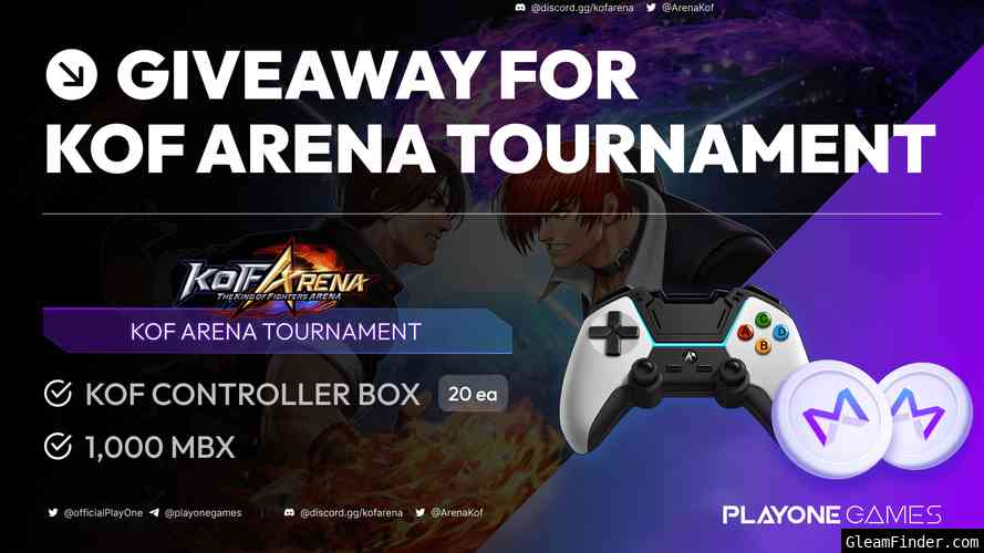 PlayOne Games KOF Arena Tournament Giveaway