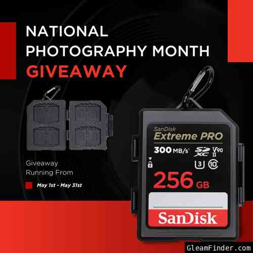 National Photography Month Giveaway