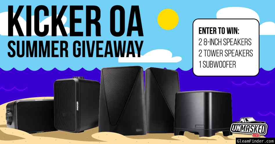 KICKER Summer Giveaway!
