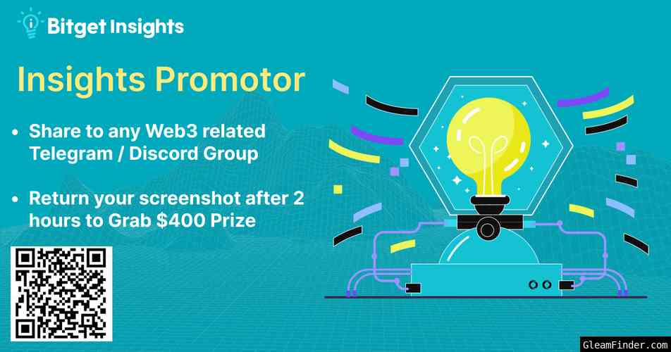 2000BGB($400) for all Insights Promoters!