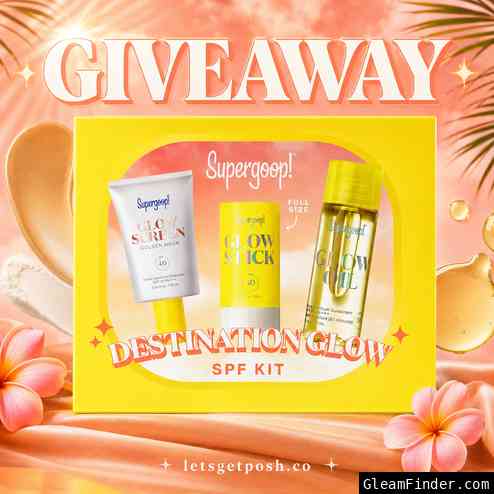 ✨ Win the Supergoop! Destination Glow SPF Kit ✨