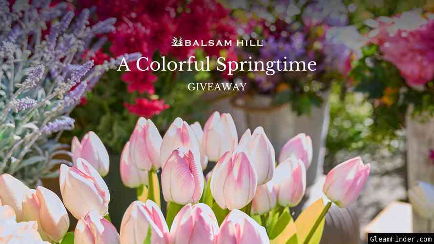 A Colorful Springtime Giveaway