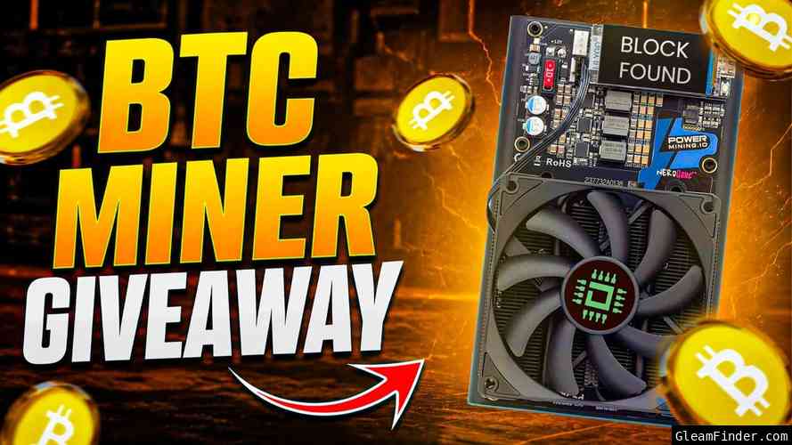 Bitcoin Miner Giveaway