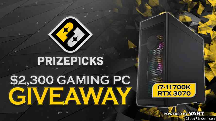 Giveaway is paused entries will be void do not enter: PrizePicks | $2,300 RTX 3070 Gaming PC Giveaway Vast Campaign Nov 7th - Dec 7th