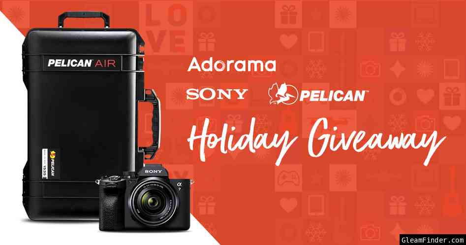 Adorama's Holiday Giveaway - Sony+Pelican