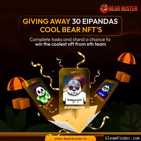 Giveaway 30 EI Pandas NFT by Bearbuster