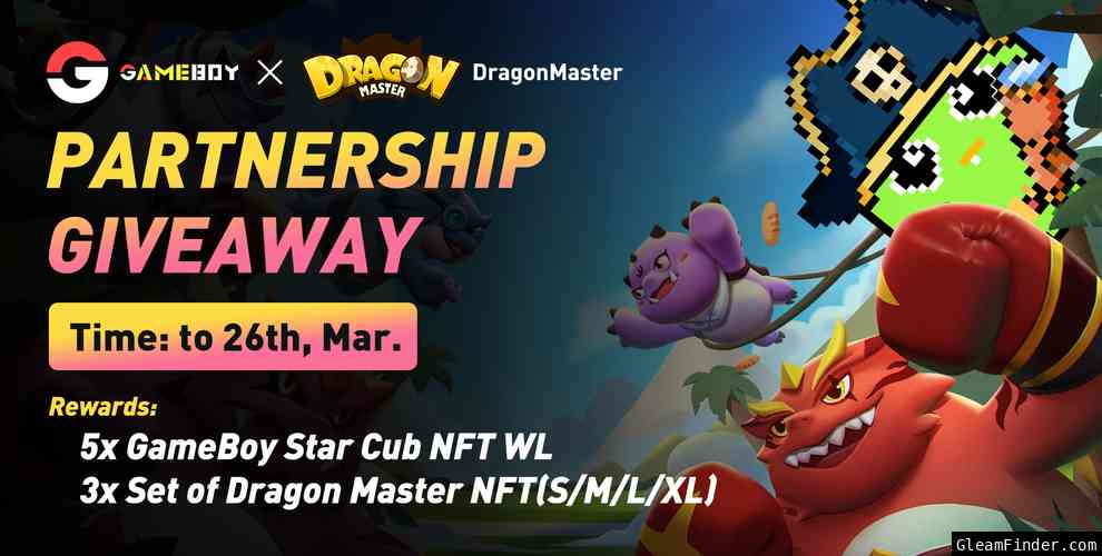 GameBoy x DragonMaster Giveaway
