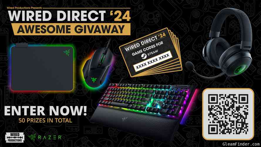 The Wired Direct '24 Awesome Giveaway!