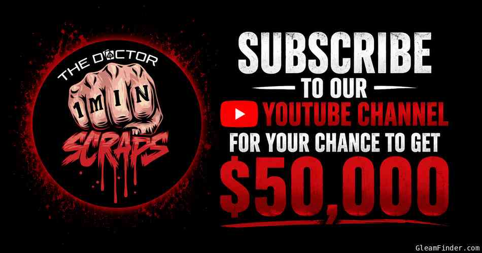 $50,000 1minscraps Youtube Competition!