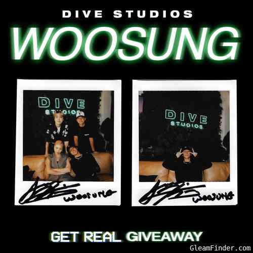 GET REAL - WOOSUNG SIGNED Polaroid Giveaway