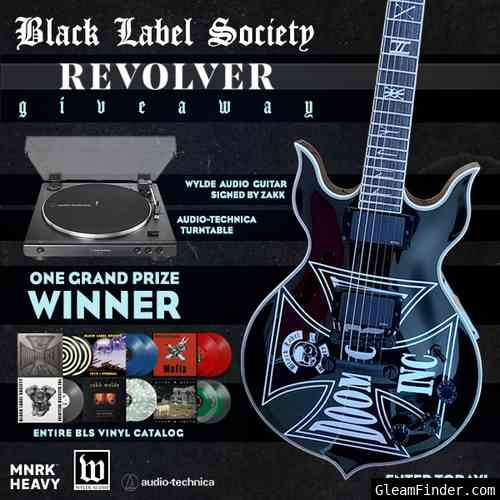 Black Label Society Signed Guitar Bundle Giveaway