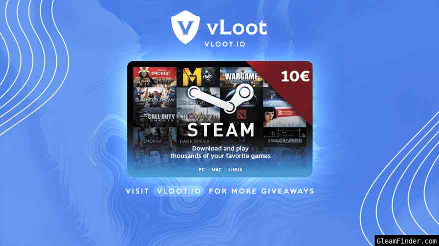 10€ Steam Gift Card Giveaway!
