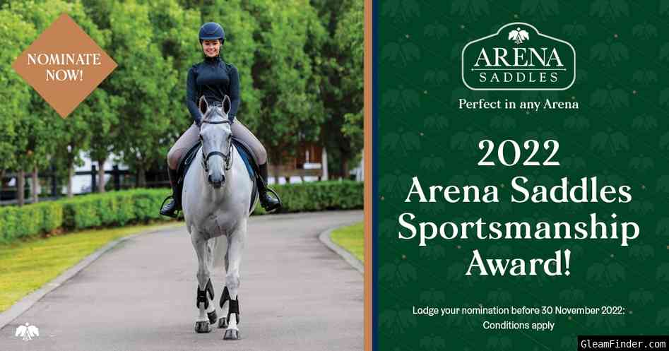 2022 Arena Saddles Sportsmanship Award