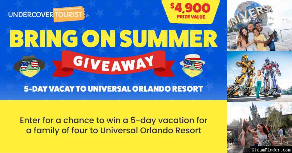 Undercover Tourist’s Bring on Summer Giveaway