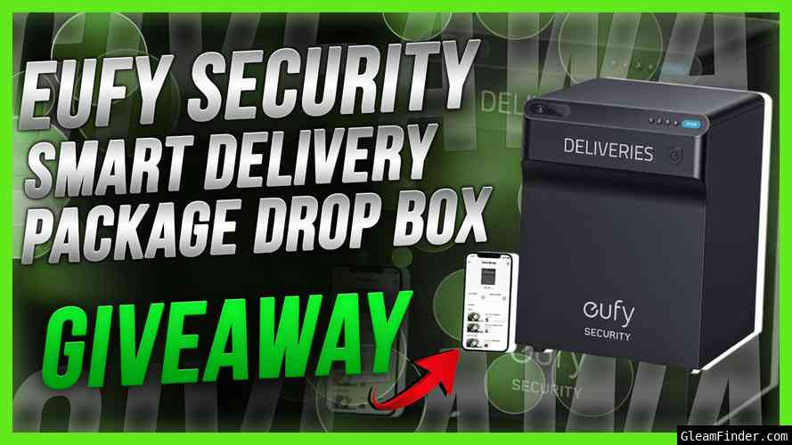 Enter to Win the eufy Security SmartDrop, Smart Delivery Package Drop Box