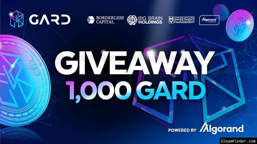 GARD Giveaway - 1000 GARD