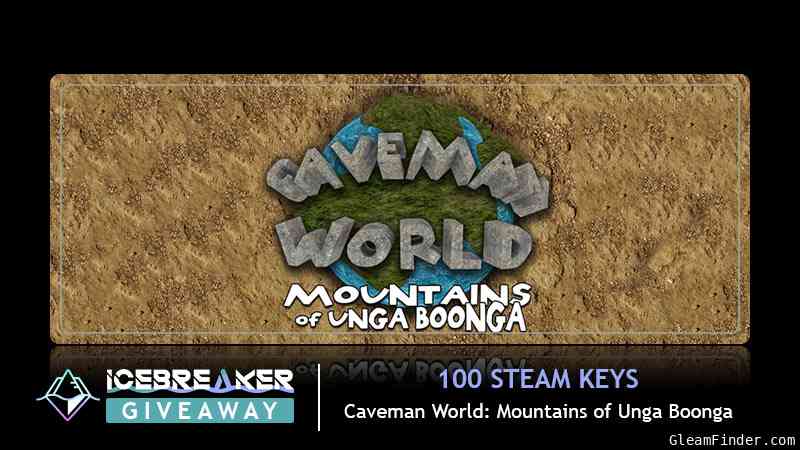 Enter For A Chance To Win 1 Out Of 100 Caveman World: Mountains of Unga Boonga Steam Keys
