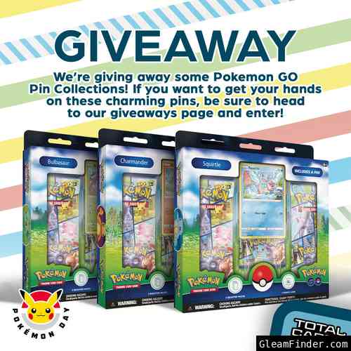 Pokemon GO - Pin Collections - Giveaway