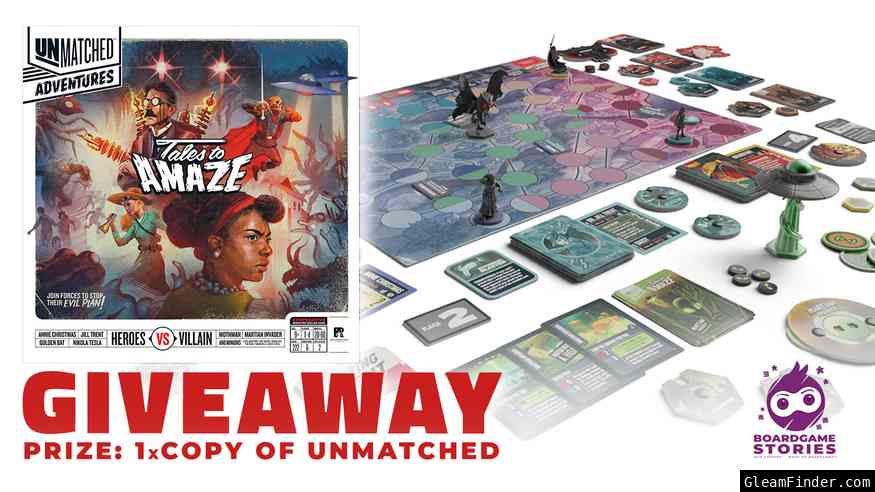 Unmatched adventures: Tales to amaze - Worldwide Giveaway!