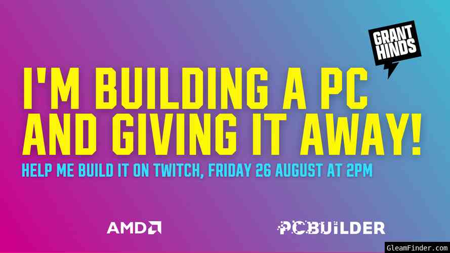 PC Builder X AMD Giveaway