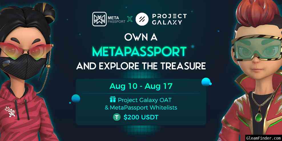 MetaPassport x Project Galaxy OAT giveaway