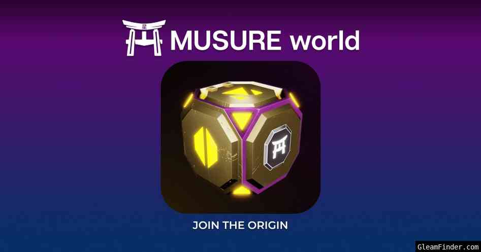 MUSURE world â›©ï¸� - Origin Drop Giveaway