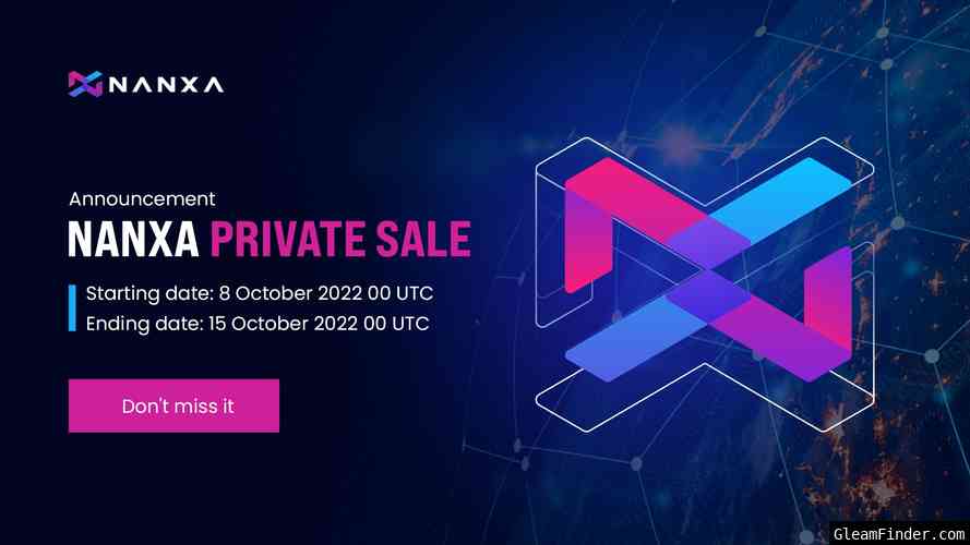 Nanxa Private Sale Whitelist
