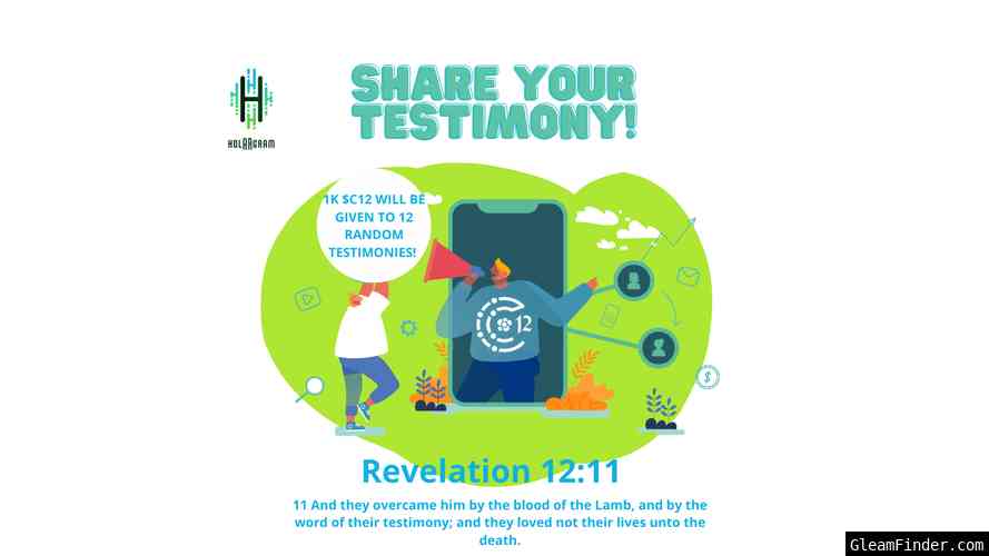 Share Your Testimony!