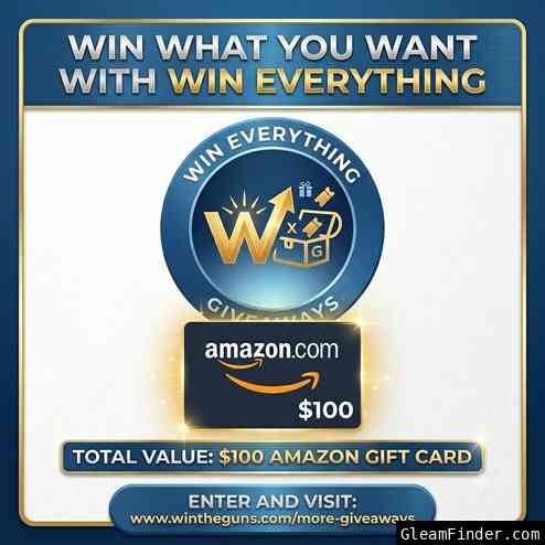 Win a $100 Amazon Gift Card with Win Everything!