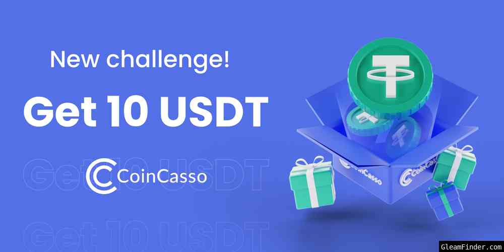 10USDT on CoinCasso exchange