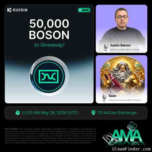 KuCoin Post-AMA Activity — Boson Protocol (BOSON )