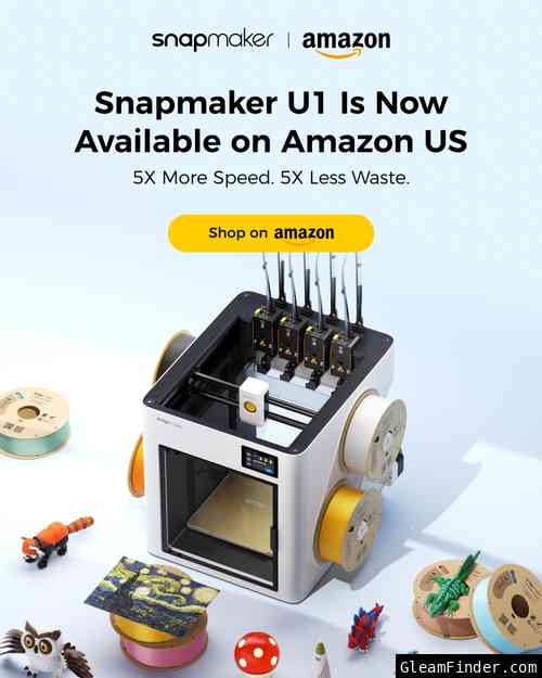 Snapmaker U1 Amazon US Launch Giveaway