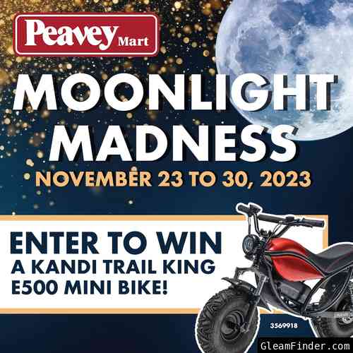 Moonlight Madness Kandi Mini Bike Givewaway