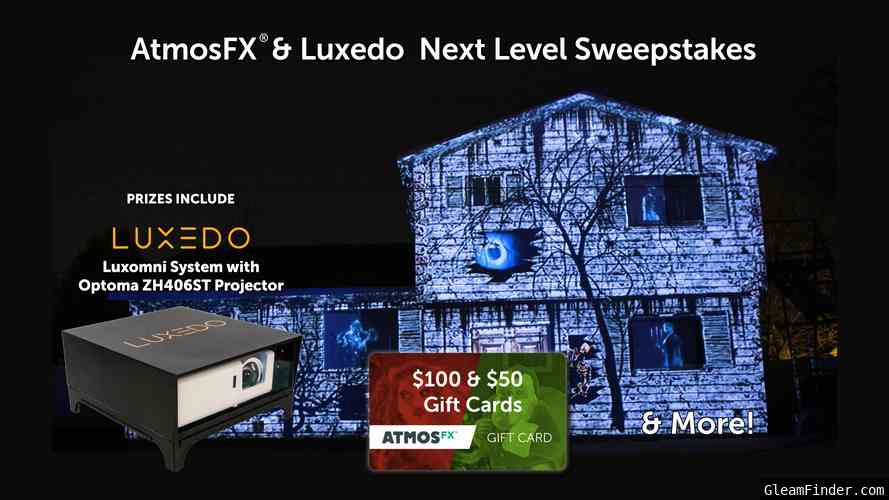 AtmosFX® & Luxedo Next Level Sweepstakes