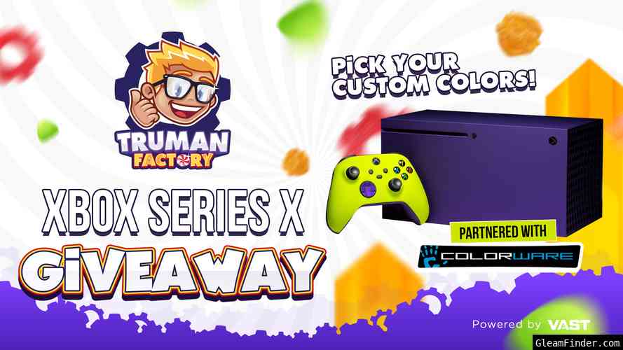 Truman Factory | Custom Xbox Series X Vast Campaign Set 22nd - Oct 22nd