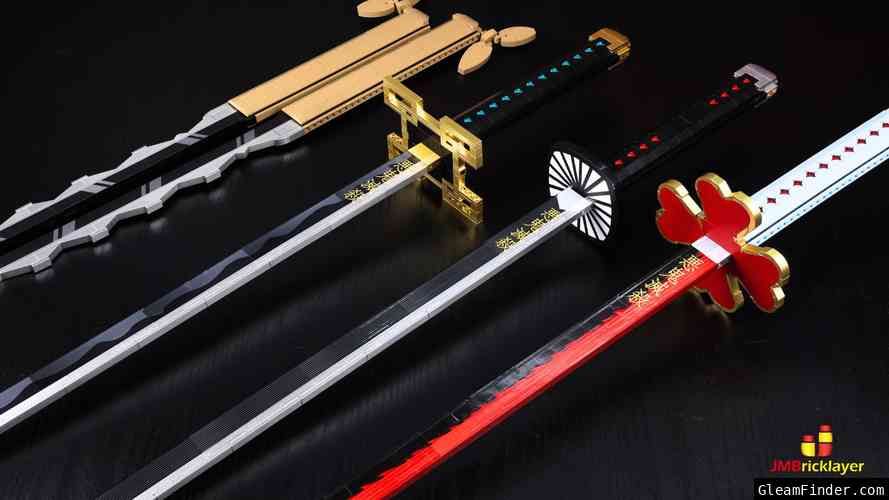 JMBricklayer Blade & Sword Brick Sets Giveaway