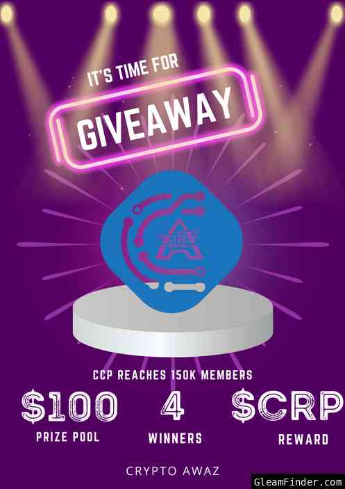 $100 Prize Pool [4 Winners] - Celebrating 150K Members